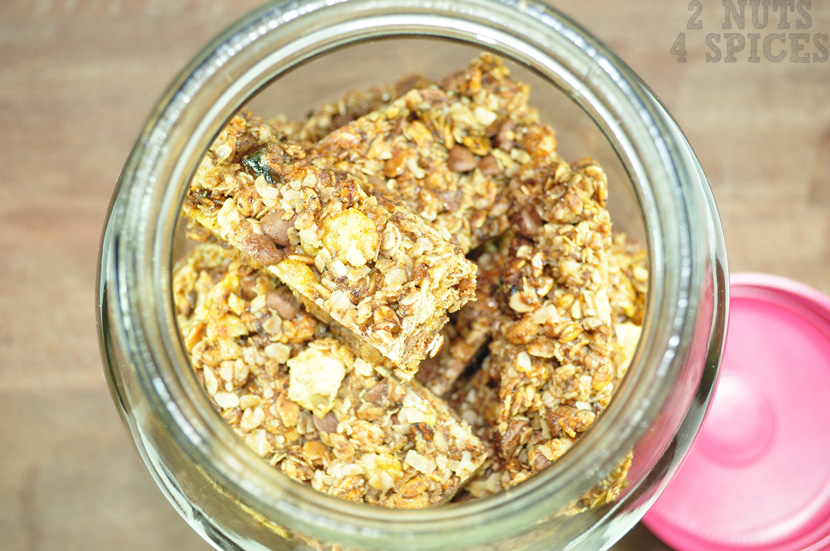 barrinha de granola no pote