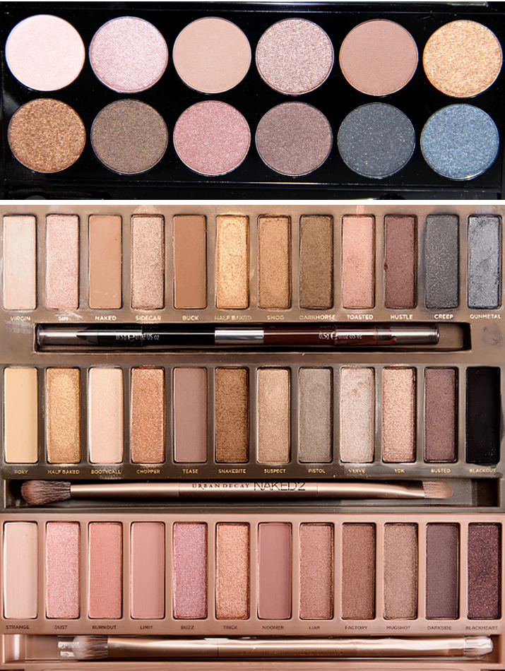 Paleta de Sombras MUA