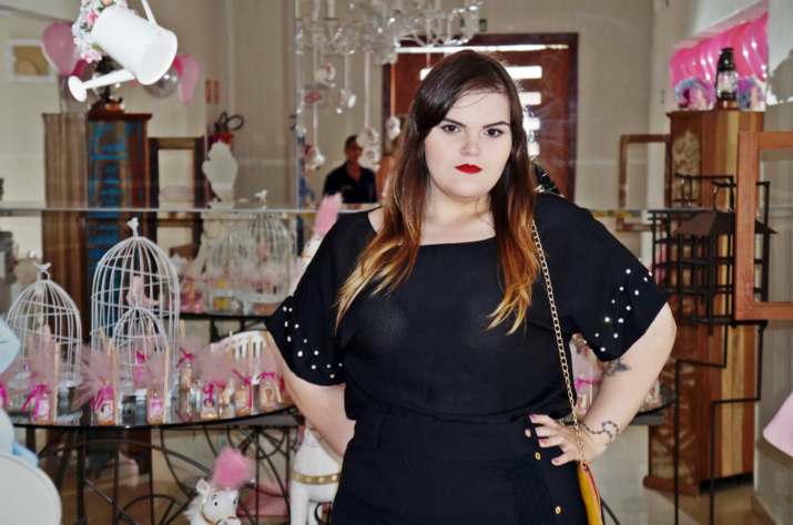 Look Plus Size Saia Longa