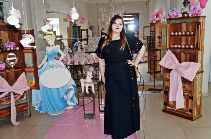 Look Plus Size Saia Longa