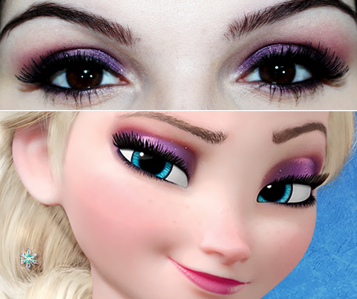 Maquiagem do Filme Frozen