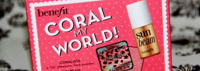 Kit Coral My World da Benefit.