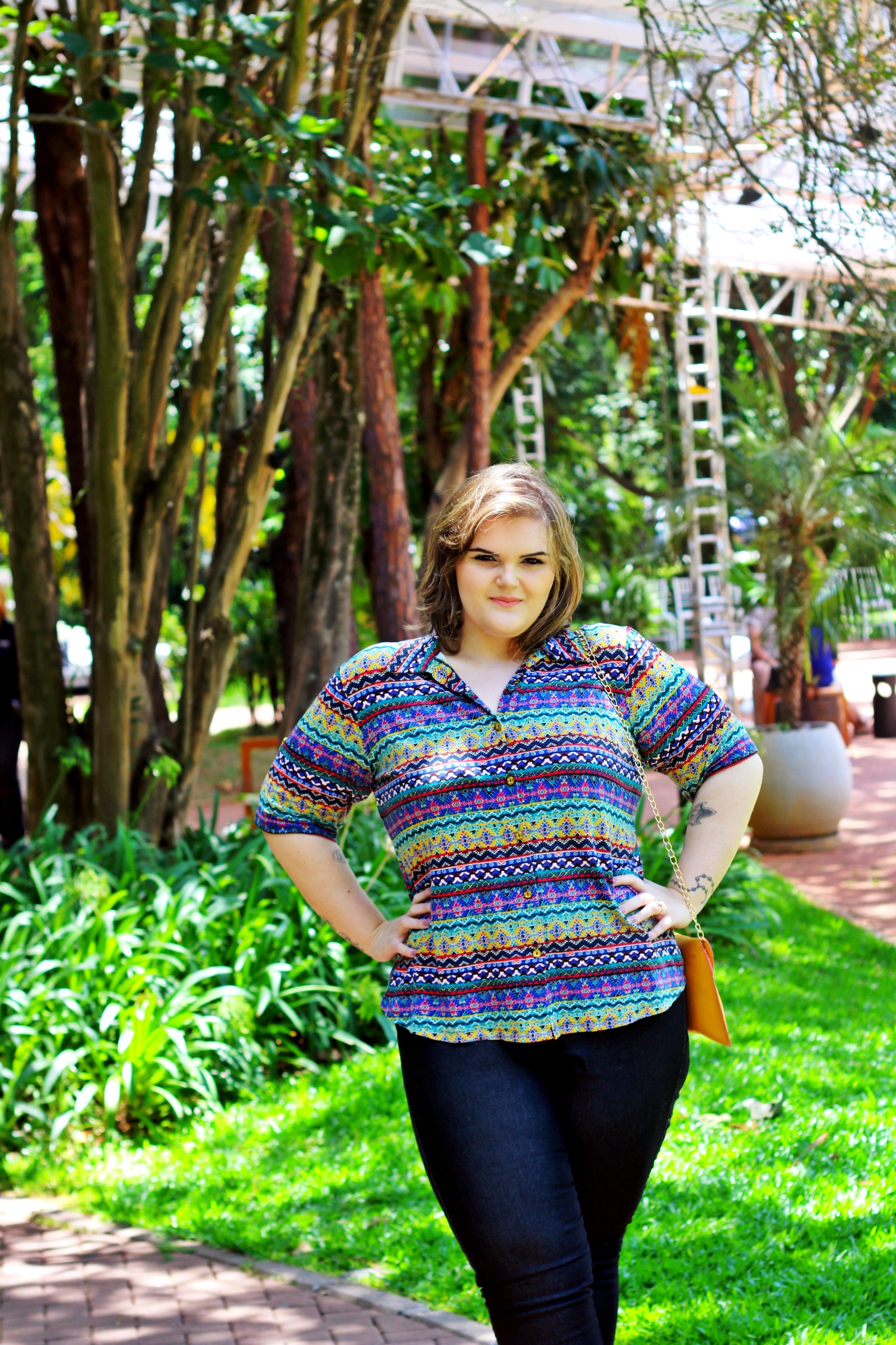 Look Plus Size Étnica