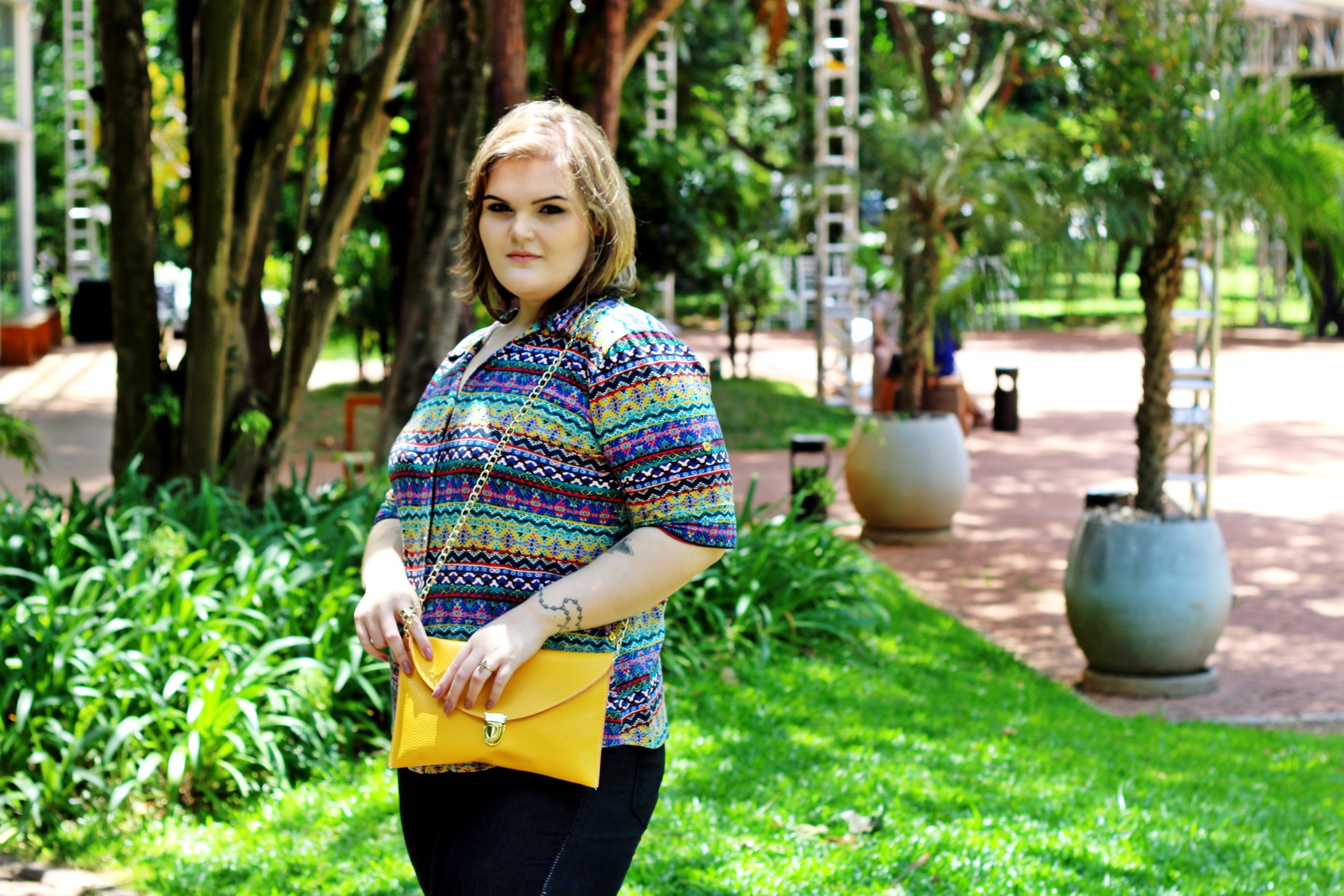 Look Plus Size Étnica