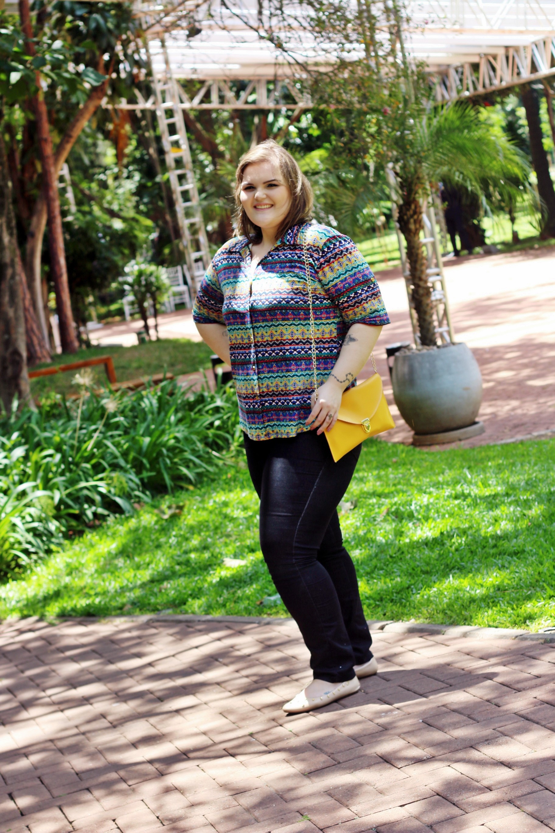 Look Plus Size Étnica