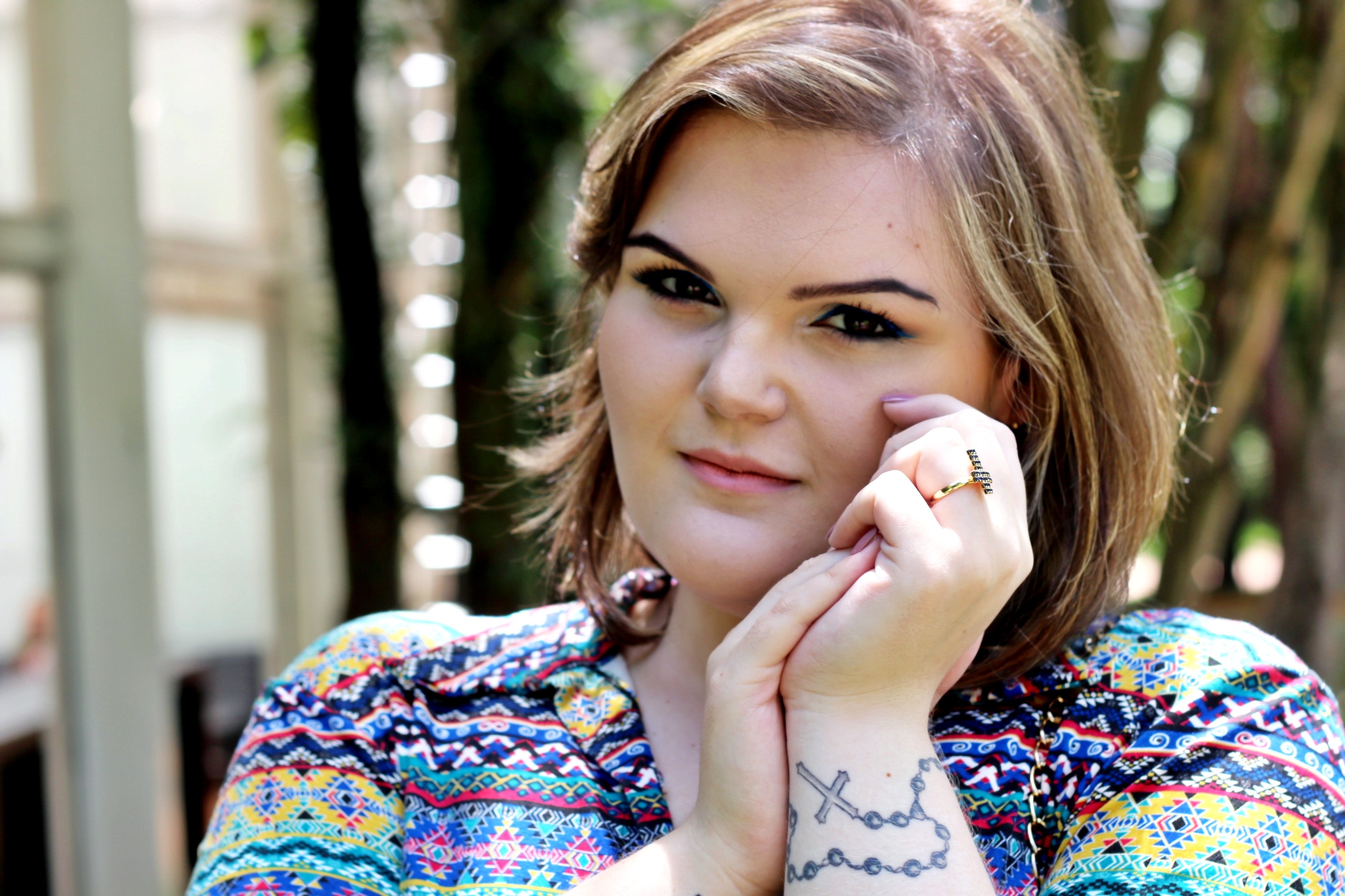 Look Plus Size Étnica