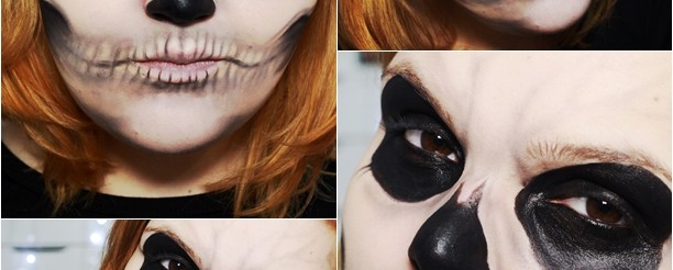 Maquiagem de Caveira para o Halloween