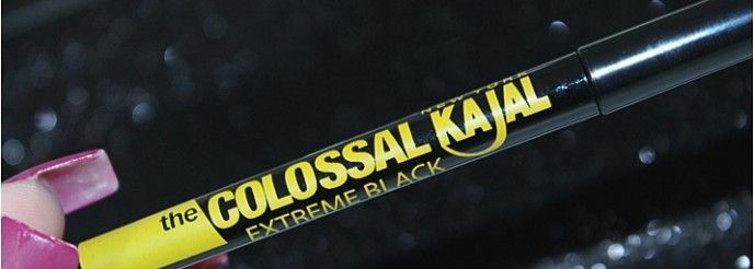 Testei The Colossal Kajal Extreme Black | Maybelline