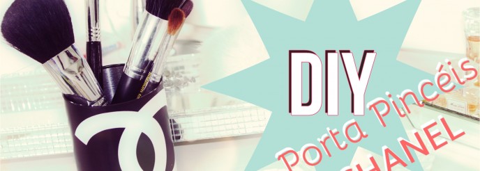 DIY Porta Pincéis Chanel |Vídeo Tutorial