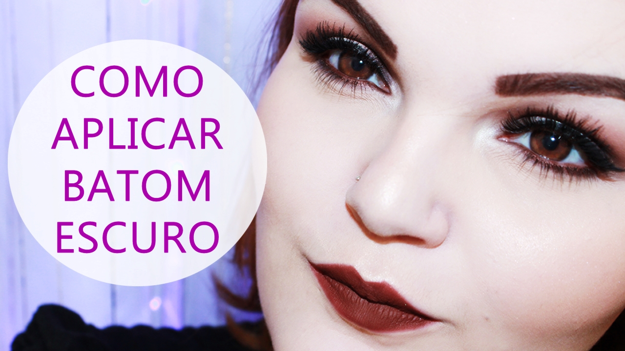 como-aplicar-batom-escuro